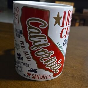 Primitives, by Kathy. California Themed Ceramic Mug. LOL made you smile